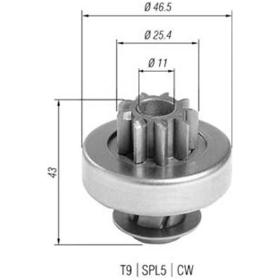 Pastorok żtartéra MAGNETI MARELLI 940113020388