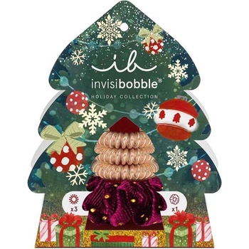 Invisibobble Set HolidaysGood Things Come in Trees 4 ks