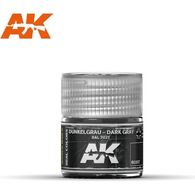 AK Interactive Dunkelgrau Dark Gray RAL 7021 10ml