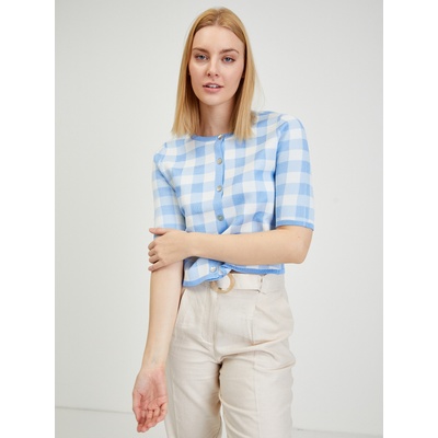 Orsay Светлосиня дамска жилетка на каре ORSAY Orsay | Sin | ЖЕНИ | S