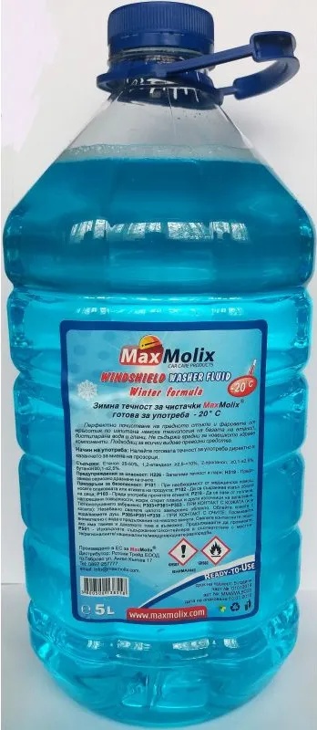 Winter windshield washer fluid MaxMolix - MaxMolix