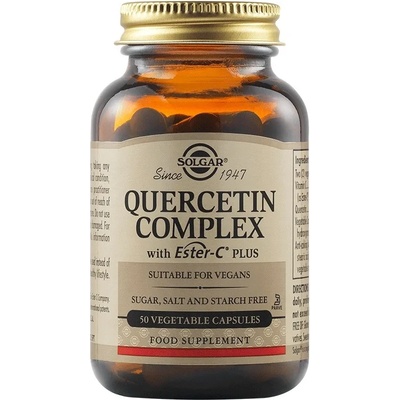 Solgar Quercetin Complex, 50 растителни капсули, Solgar