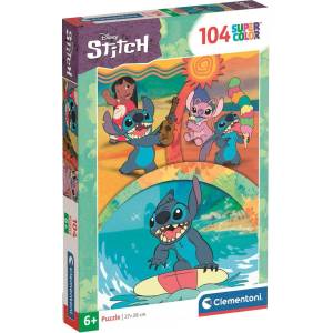 Clementoni Детски пъзел Clementoni от 104 части - Дисни Стич, 2024 (25042) - ozone
