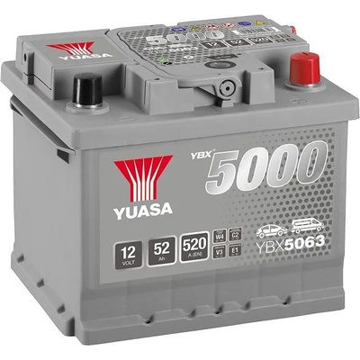 YUASA 52Ah 520A right+ (YBX5063)