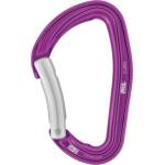Petzl Заключващ се карабинер Petzl Djinn Bent Gate Snapgate carabiner - Violet - размер One Size (340-0038-0211)