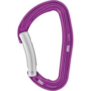 Petzl Заключващ се карабинер Petzl Djinn Bent Gate Snapgate carabiner - Violet - размер One Size (340-0038-0211)