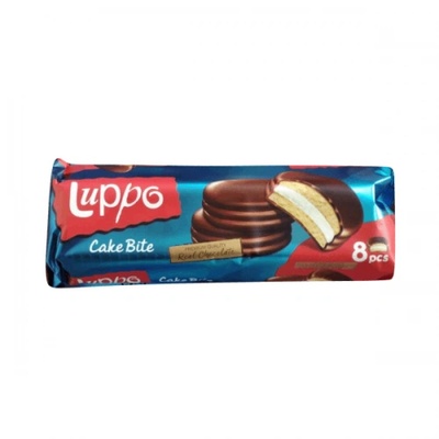 Бисквити Luppo сандвич cake bite млечен 184гр