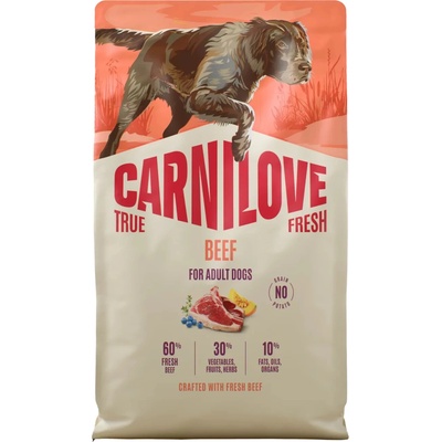 Carnilove True Fresh Dog Dry Beef for Adult All Breeds 4 kg