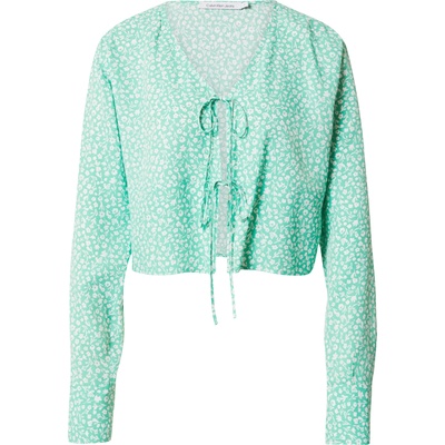 Calvin Klein Jeans Блуза зелено, размер L