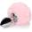 Ouch! Bunny Tail with Metal Butt Plug Pink