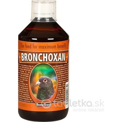 Bronchoxan pro holuby bylinný sirup 1 l