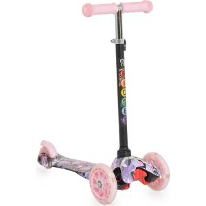 Moni Детска тротинетка Moni - Fidget, розова (109521) - baby Тротинетка, скутер