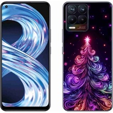 mmCase Realme 8 Pro Gelový kryt neonový vánoční stromek 1