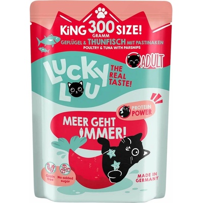 Lucky Lou Lifestage Adult drůbež a tuňák 6 x 300 g