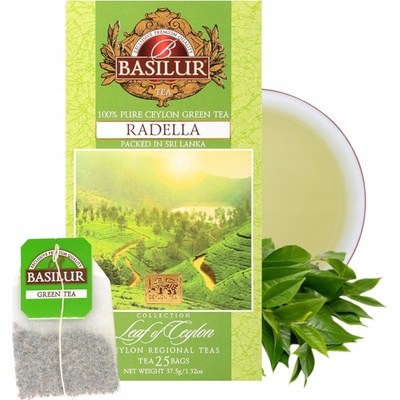 Basilur Zelený Čaj v sáčku 37,5 g