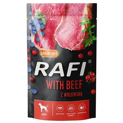 Dolina Noteci RAFI Adult BEEF - пауч за кучета, с говеждо, 500 гр - Полша