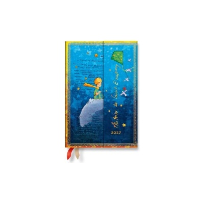 Paperblanks 2027 Saint-Exupéry, the Little Prince Mini Hardcover 12-Month Daily Planner, 416pg, 80gsm by Paperblanks (Embellished Manuscripts Collection)