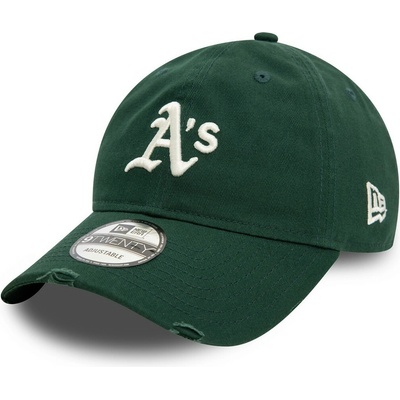 New Era 9TWENTY MLB LEAGUE ESSENTIAL OAKLAND ATHLETICS zelená 60358009