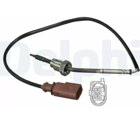 DELPHI Čidlo teploty výfukových plynů DF TS30077