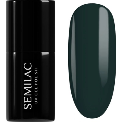 Semilac UV Hybrid Into Her Tenderness гел лак за нокти цвят 422 Deep Forest Green 7ml
