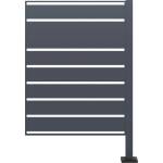 CoverTech Удължение на капака на кофата за боклук 120л или 240л Halen CoverTech антрацит (CT077)