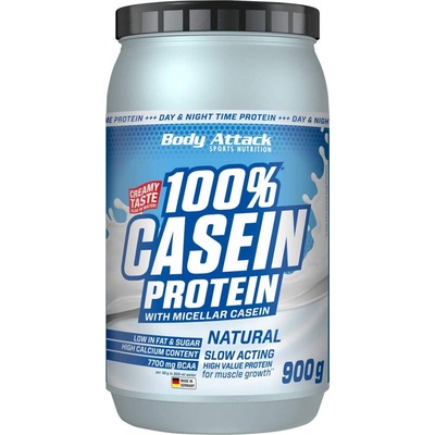 Body Attack 100% Casein Protein, 900 g