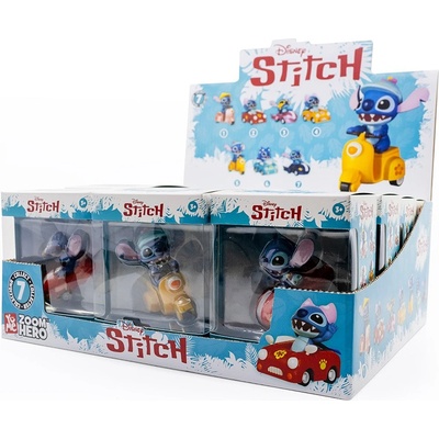 YuMe Мини фигура YuMe Disney: Lilo & Stitch - Zoom Hero, асортимент (TOY-0154)