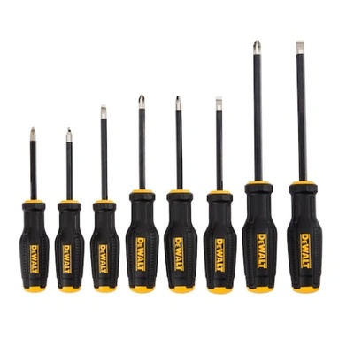 DEWALT Отвертки dewalt, toughseries, комплект от 8 броя, стоманени, maxfit