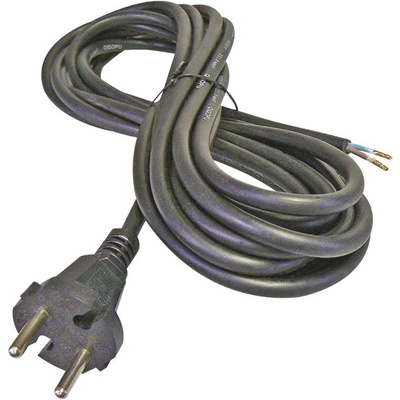 Emos Flexo šňůra gumová 2× 1mm2, 3m, černá S03030