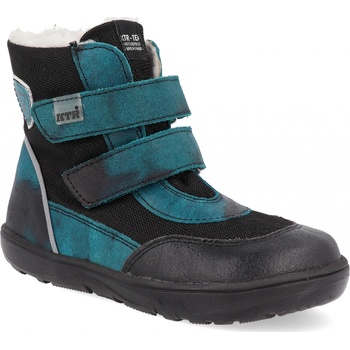 KTR zimní boty s membránou melír modrá/černá