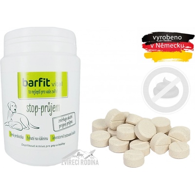 Barfit Proti průjmu 100 tablet