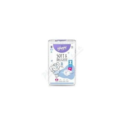 TORUNSKE ZAKLADY Happy Soft&Delicate 3 5-9 kg 70 ks