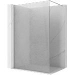 Mexen Kioto Душ-преграда Walk-in 120 x 200 см, прозрачен crackle 12 мм, хром - 800-120-101-01-04-X (800-120-101-01-04-X)