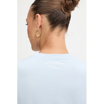 Karl Lagerfeld Памучна тениска Karl Lagerfeld (A1W17129)
