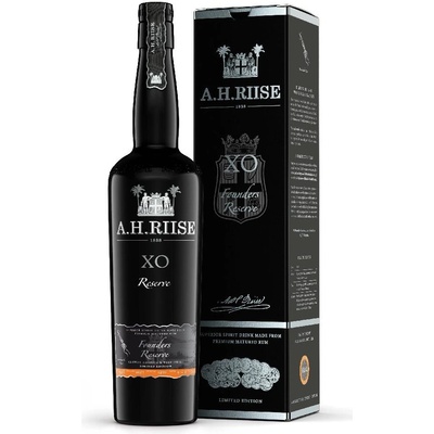 A.H. Riise XO Founders Reserve batch V 44,4% 0,7 l (karton)