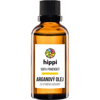 Hippi Organic 100% panenský arganový olej na vlasy a pleť 100 ml