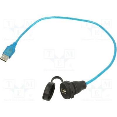 Encitech 1310-1032-01 USB 2.0 s ochrannou krytkou 0,5m