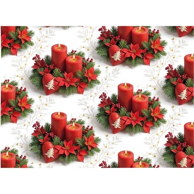 UNIPAP balicí papír vánoční klasik V304 100x70 5811866 567607 – Zboží Dáma