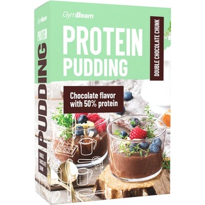 Proteinový pudink 500 g - GymBeam - dvojnásobné kousky čokolády