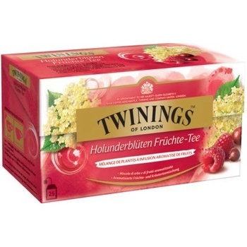 Twinings Ovocný čaj s černým bezem a bylinkami 25 x 2 g