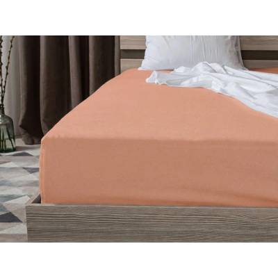 Textilomanie Jersey plachta basic marhuľová 90x200