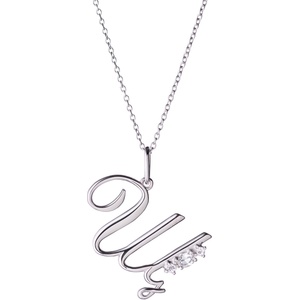 Silenti Jewelry Сребърно колие "Щ