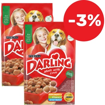 Darling Dog mäsová zmes 2 x 10 kg