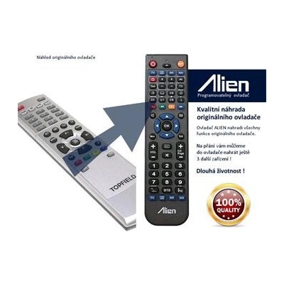 Dálkový ovladač Alien Topfield TF 7720 HSIR – Hledejceny.cz