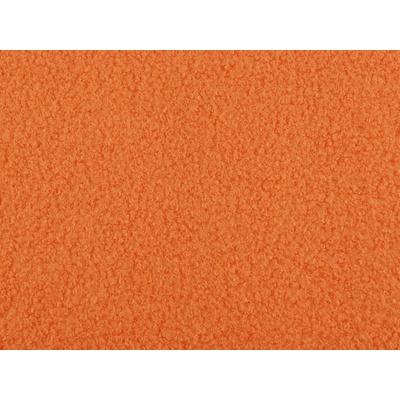 Teddy plyšová látka Varianta: 11 (9) (216 g/m²) oranžová, Balení: 1 m