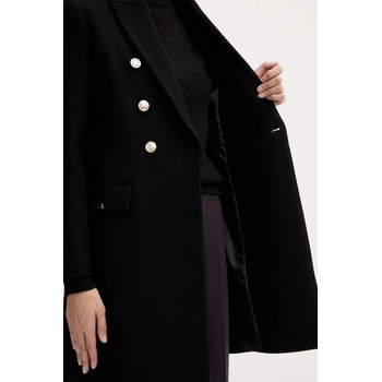 Morgan Палто с вълна Morgan в черно GATIM. F (GATIM.F)