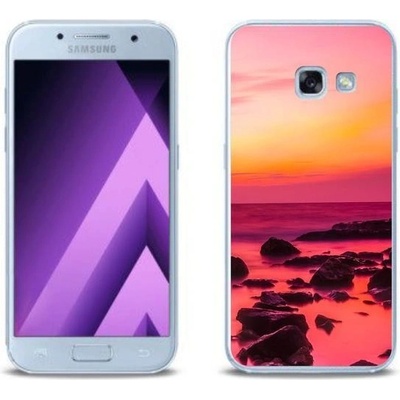 Pouzdro mmCase gelové Samsung Galaxy A3 (2017) - moře a záře