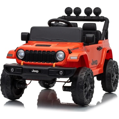 Mamido Jeep Rubicon 24 V 2x200 W Elektrické autíčko oranžová
