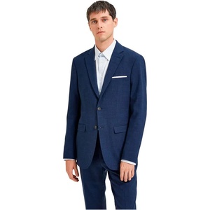 SELECTED Сако Selected Oasis Linen Slim Fit blazer - Blue (Dark Navy)