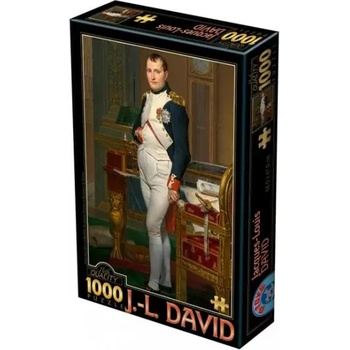 D-Toys - Puzzle David: The emperor Napoloen in his study - 1 000 piese